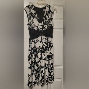 Dressbarn black/white dress size 10